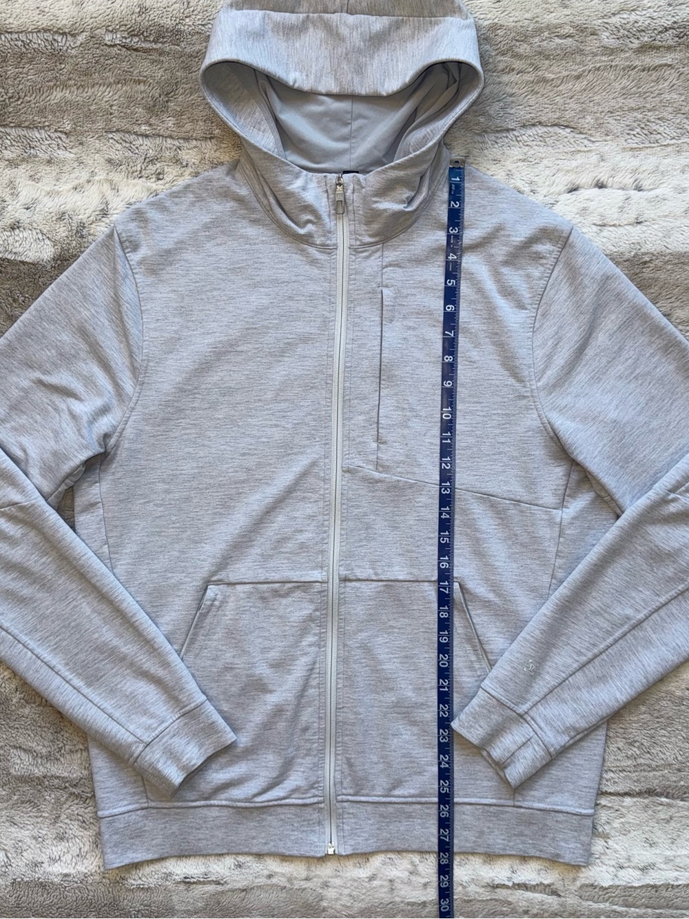 Lululemon Men’s City Sweat Zip Hoodie
In Heathered Ultra Light Grey Size L - Picture 6 of 15